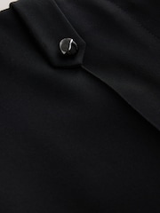 Black Tailored Wide Leg Trousers - Image 9 of 9
