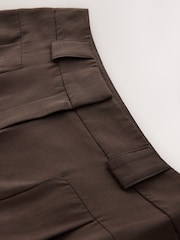 Chocolat Marron - Pantalon large de jambe - Image 7 de 8