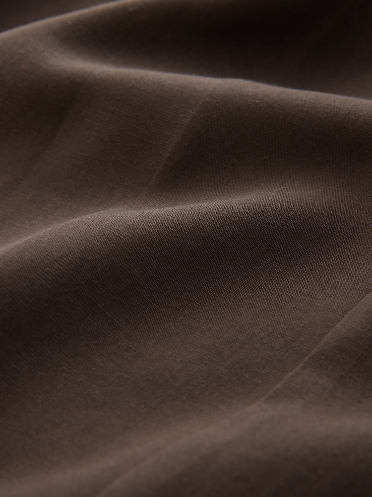 Chocolat Marron - Pantalon large de jambe - Image 8 de 8