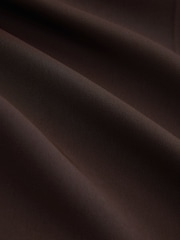 Chocolate Brown - Tie Waist Wide Leg Trousers - Image 8 of 8