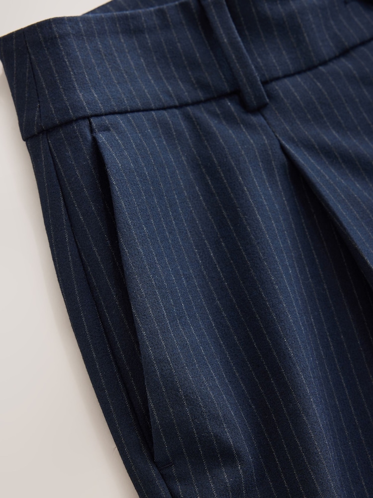 Laivasto - Pinstripe Barrel Housut - Kuva 5 / 5 Laivasto - Pinstripe Barrel Housut - Kuva 5 / 5