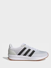 adidas White Run 70s 2.0 Knit Trainers - Image 1 of 8