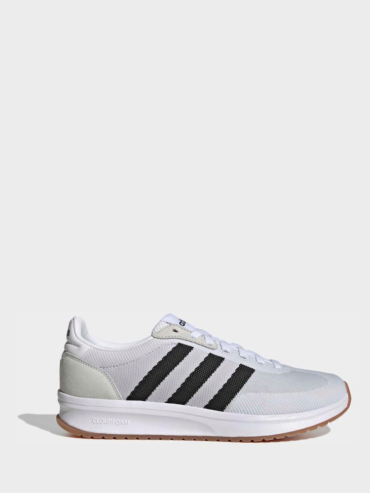 adidas White Run 70s 2.0 Knit Trainers - Image 1 of 8