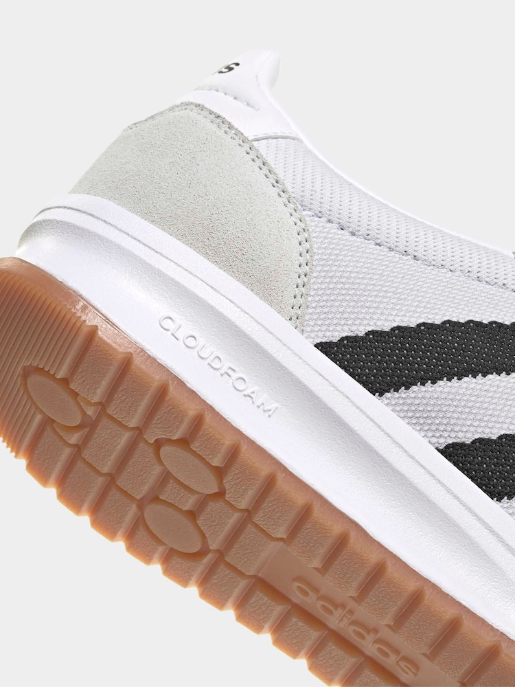 adidas White Run 70s 2.0 Knit Trainers - Image 8 of 8
