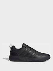 adidas Black Courtwave Trainers - Image 1 of 9