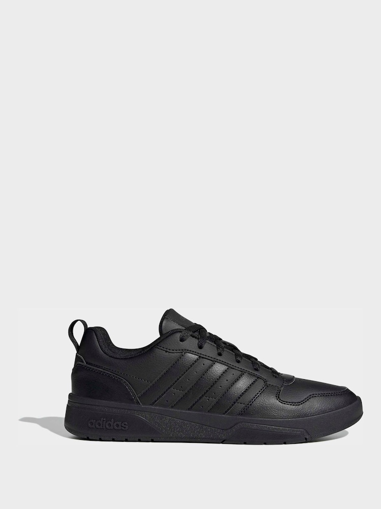 adidas Black Courtwave Trainers - Image 1 of 9 adidas Black Courtwave Trainers - Image 1 of 9
