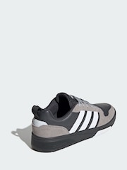 adidas Grey Courtwave Trainers - Image 2 of 4