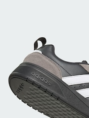 adidas Grey Courtwave Trainers - Image 4 of 4