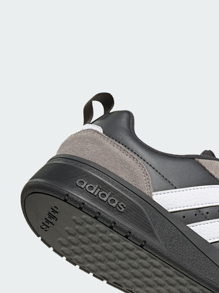 adidas Grey Courtwave Trainers - Image 4 of 4
