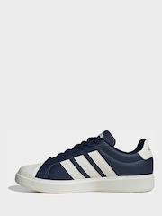 adidas Blue Streettalk Trainers - Image 2 of 10