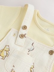 素色 - Winnie The Pooh Baby Dungaree and Bodysuit Set (0mths-2yrs) - 圖片 12/15