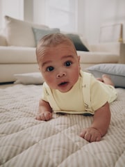 素色 - Winnie The Pooh Baby Dungaree and Bodysuit Set (0mths-2yrs) - 圖片 2/15