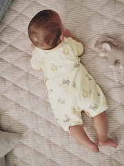 素色 - Winnie The Pooh Baby Dungaree and Bodysuit Set (0mths-2yrs) - 圖片 3/15