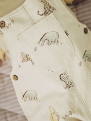 素色 - Winnie The Pooh Baby Dungaree and Bodysuit Set (0mths-2yrs) - 圖片 5/15