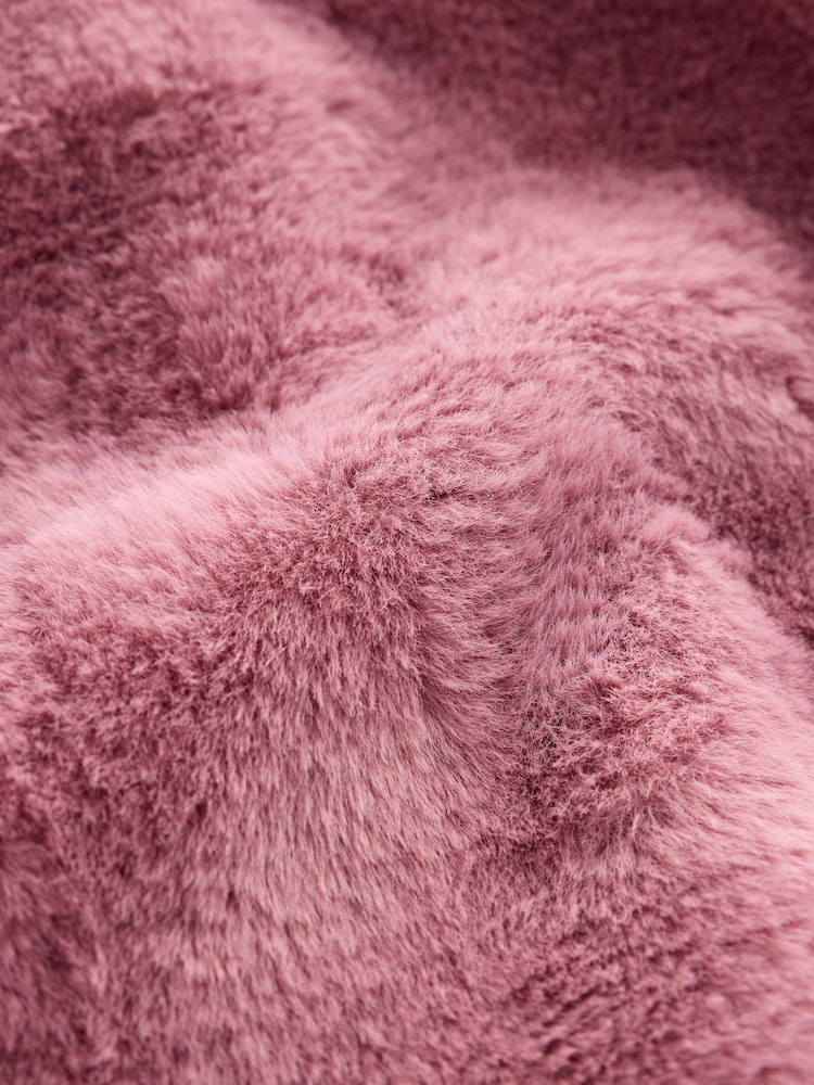 Pink Skirted Faux Fur Coat (12mths-7yrs) - Image 10 of 10 Pink Skirted Faux Fur Coat (12mths-7yrs) - Image 10 of 10