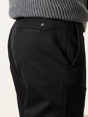 Noir - Pantalon chino FatFace habillé ajusté - Image 4 de 5