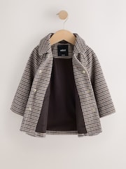 Brown Heritage Check Coat (3mths-7yrs) - Image 6 of 10