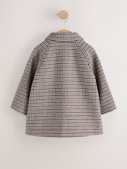 Brown Heritage Check Coat (3mths-7yrs) - Image 7 of 10