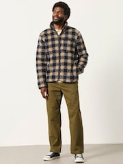 FatFace Carbis Khaki Green Relaxed Fit Chinos - Image 4 of 6