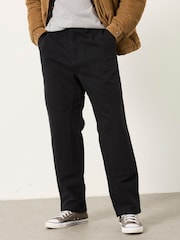 FatFace Paignton Washed Black Carpenter Trousers - Image 1 of 5