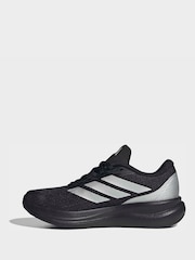 adidas Black/Silver Trainers - Image 3 of 8