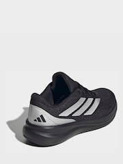 adidas Black/Silver Trainers - Image 4 of 8
