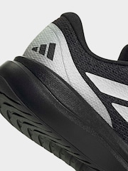 adidas Black/Silver Trainers - Image 7 of 8