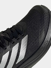 adidas Black/Silver Trainers - Image 8 of 8