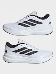 adidas White Trainers - Image 8 of 10