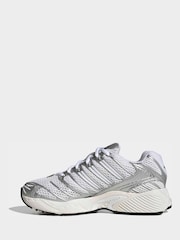 adidas Originals White Adistar Control 3 J Trainers - Image 2 of 10