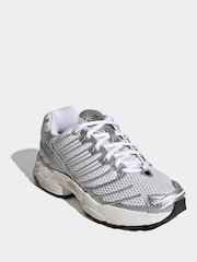adidas Originals White Adistar Control 3 J Trainers - Image 4 of 10