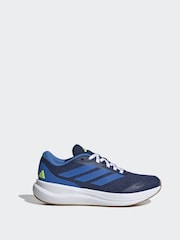 adidas Blue/White Trainers - Image 1 of 10