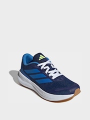adidas Blue/White Trainers - Image 3 of 10