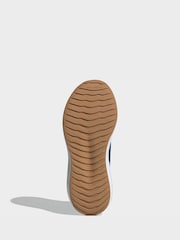 adidas Blue/White Trainers - Image 8 of 10