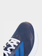 adidas Blue/White Trainers - Image 9 of 10