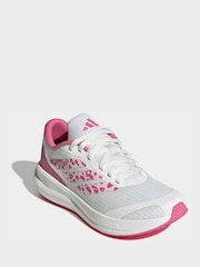 adidas White Runfalcon 6 Junior Trainers - Image 1 of 9