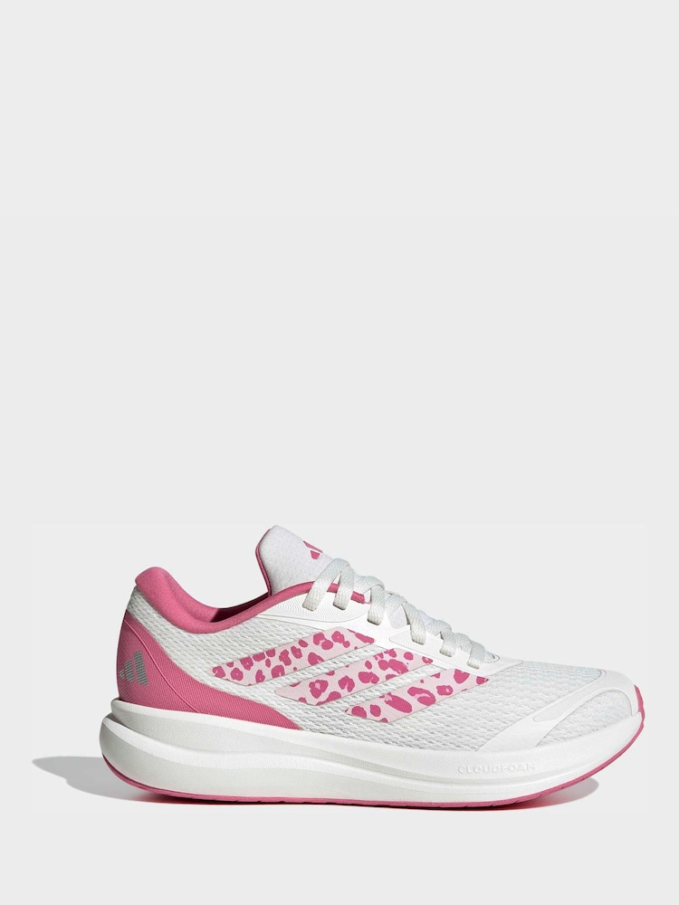 adidas White Runfalcon 6 Junior Trainers - Image 2 of 9