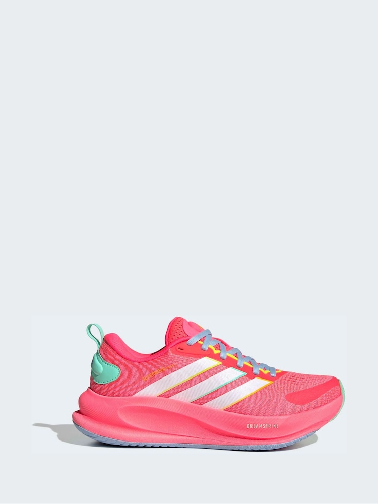 adidas Pink Supernova Ease 2 Junior Running Trainers - Image 1 of 8 adidas Pink Supernova Ease 2 Junior Running Trainers - Image 1 of 8