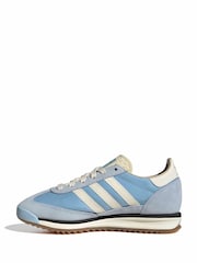 כחול  - adidas originals נעלי ספורט, דגם SL 72 RS, ילדים - תמונה 2 מתוך 8