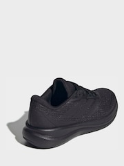 adidas Black Ground Trainers - Image 5 of 10
