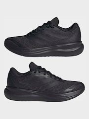 adidas Black Ground Trainers - Image 8 of 10