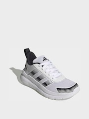 adidas White Tensaur Run 4.0 Junior Trainers - Image 1 of 8