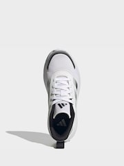 adidas White Tensaur Run 4.0 Junior Trainers - Image 4 of 8