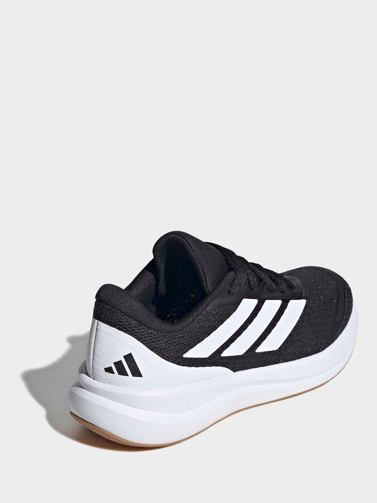 adidas White/Black Trainers - Image 2 of 9 adidas White/Black Trainers - Image 2 of 9