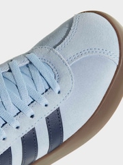 adidas Blue/Navy Blue VL Court 3.0 Trainers - Image 10 of 12