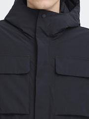 Casual Friday Blue CFHEDBERG Short Padded Coat - Image 6 of 9