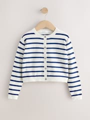 Stripe/Plain Cardigans 2 Pack (3-16yrs) - Image 4 of 6