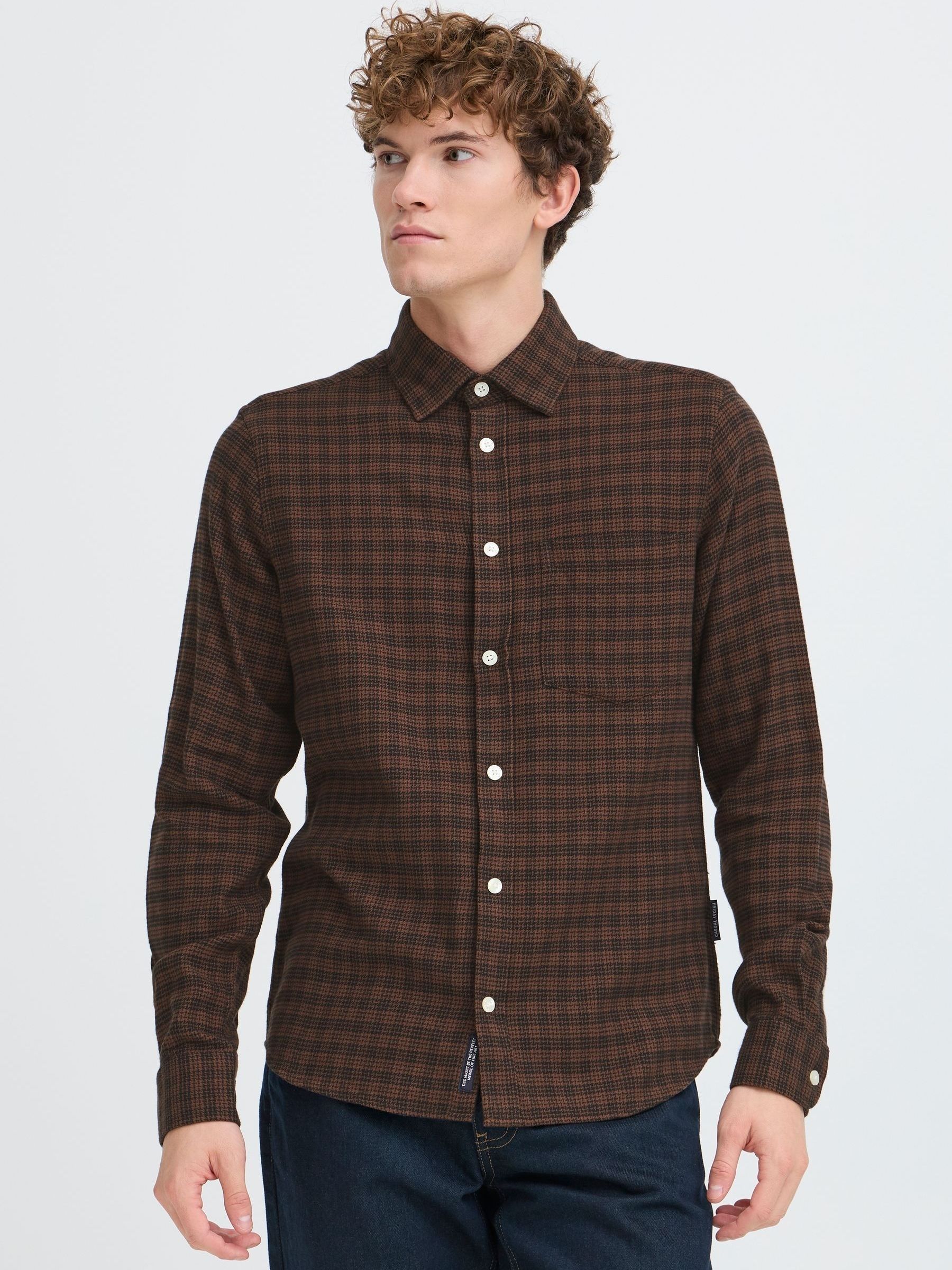 Casual Friday Brown Shirt Benedict - Image 2
