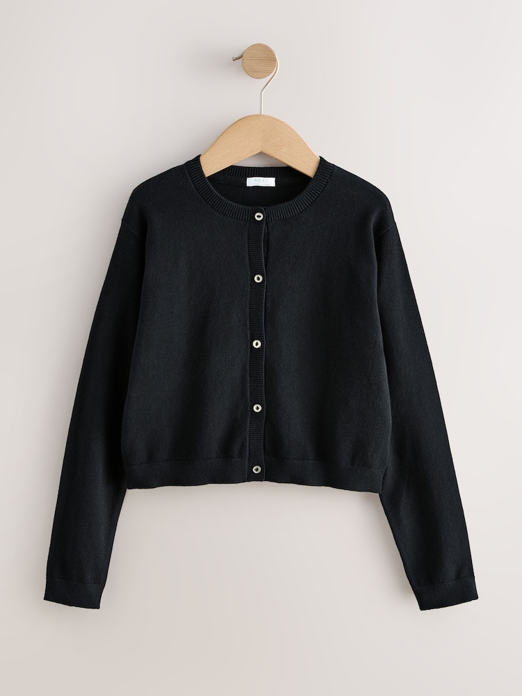 Black/White Cardigans 2 Pack (3-16yrs) - Image 2 of 7