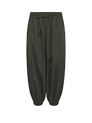 PixieGirl Petite Green Poplin Cuffed Balloon Joggers - Image 5 of 5